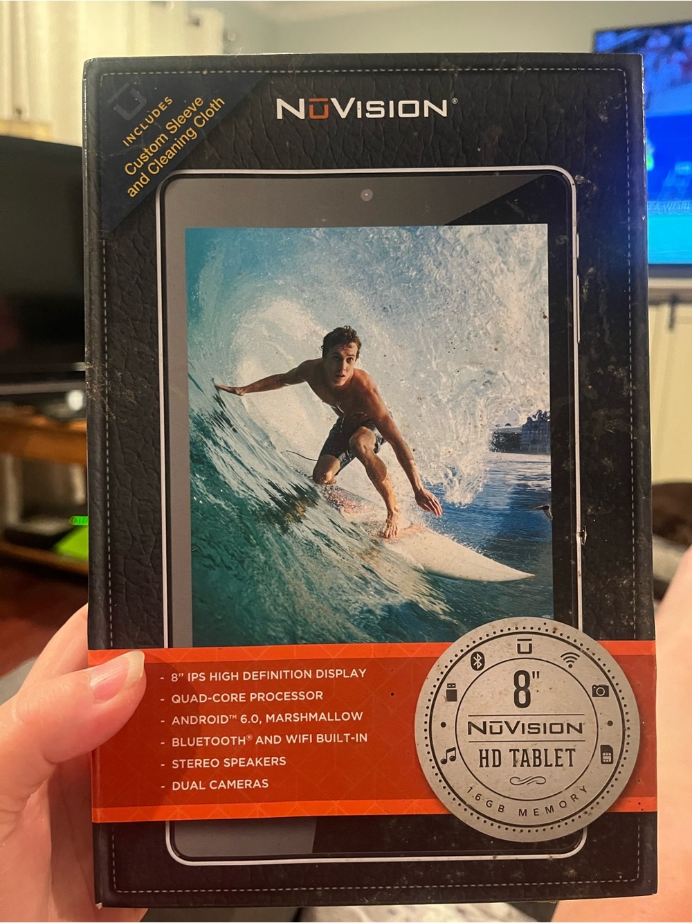8" HD Tablet in Black